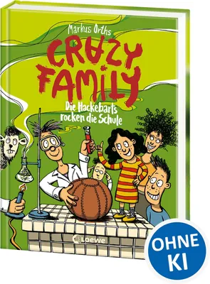 Produktbild von Crazy Family (Band 5) - Die Hackebarts rocken die Schule
