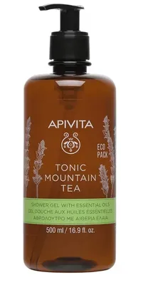 Obrázek produktu pro Apivita Tonic Mountain Tea sprchový gel Shower Gel with Essential Oils 250 ml