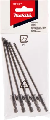 Produktbild von Makita 5x PH2 Bit für Magazingschrauber Ø 4 x 130 mm - 199155-7