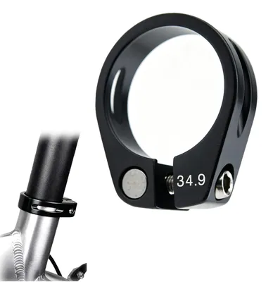 Productafbeelding van Fiets Zadelpenklem 34,9 mm – Aluminium Zadelklem voor MTB en Racefiets
