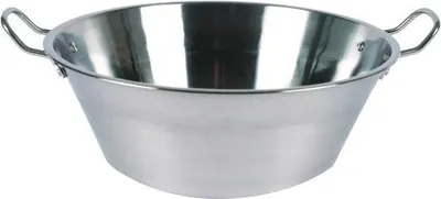 Obrázek produktu pro Nerezová mísa se 2 držadly ø 38 cm – 9 l – Le Pratique