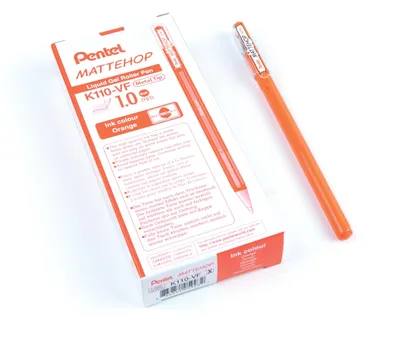 Immagine prodotto di Pentel - Gindel K110 Mattehop m Arancione | 12 pezzi
