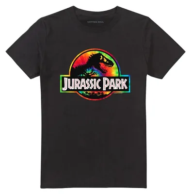 Obrázek produktu pro Tričko s motivem Jurassic Park, uni, pro muže/ženy, batikované, model TV42159 (velikost S), barva černá