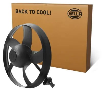Produktbild von HELLA 8EW 366 420-031 Lüfter Motorkühlung Kühlerlüfter für VW POLO (9N) Wasserkühler Ø324mm