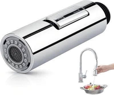 Produktbild von Küchenarmatur Ersatz, ausziehbare Duschkopf, 2 Modi Handbrause, für Küche