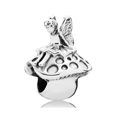 Image de Charm Pandora, motif amanite (champignon), en argent 925, référence 791734