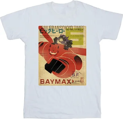 Produktbild von Disney - "Big Hero 6" T-Shirt für Herren BI16953 (4XL) (Weiß)