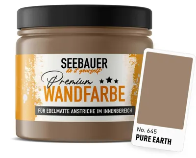 Image de Peinture pour murs - Finition mate - 300 ml, couleur terre naturelle