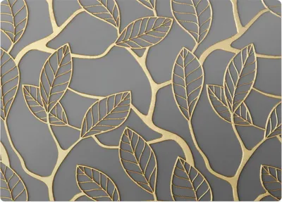 Produktbild von Blätter An Den Zweigen – Bodenschutzmatte – Rutschfest – Schutzmatte für Büro – Vinylmatte – Stuhlunterlage  – 140 x 100 cm