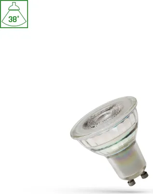 Produktbild von Spectrum LED Premium GU10 3,5W = 45W 38° Reflektor 265lm Glas 230V Warmweiß 3000K