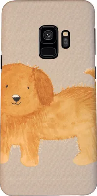 Produktbild von Mr. & Mrs. Panda Samsung Galaxy S9 Handyhülle Hund Flauschig - Hundeglück - Geschenk, Süß, Hundebesitzer, Sprüche, Smartphone Hülle, Handy Schutzhülle, Hundeliebe, Cover