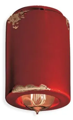 Produktbild von Deckenleuchte Vintage-Keramik Bordeaux 1 Licht E14