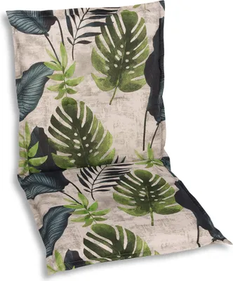 Produktbild von GO-DE Textil, Sesselauflage nieder, Palmblatt grün, 20318-02