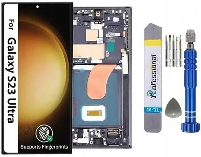 Zdjęcie produktu dla Wyświetlacz oled do samsung galaxy S23 ultra 5G ekran LCD dotykowy narzędzi