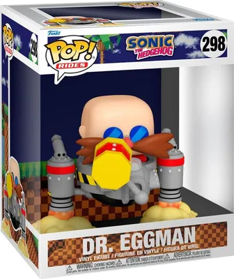 Zdjęcie produktu dla Sonic the Hedgehog Dr. Eggman Figurka akcji, 6 cali kolekcjonerska