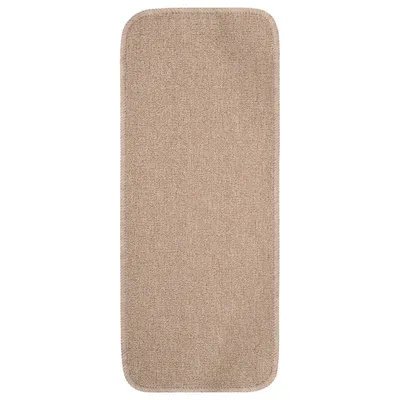 Immagine prodotto di vidaXL Tappetini antiscivolo 15 pezzi 60x25 cm Beige Rettangolare
