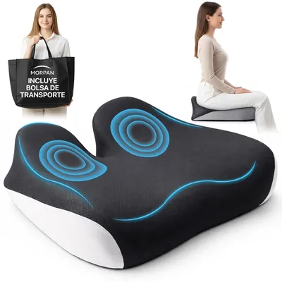 Obrázek produktu pro Ergonomická sedací podložka pro kancelářskou židli – odnímatelný potah
