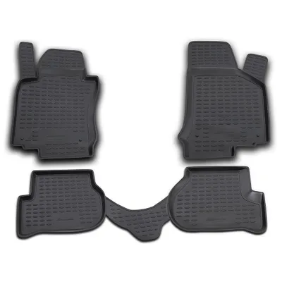 Zdjęcie produktu dla ELEMENT gumowe dywaniki podłogowe 3D do VOLKSWAGEN Golf, 2003-2008, 4 szt.