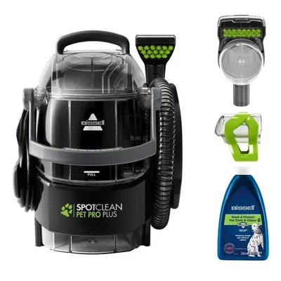 Image de Bissell 37252 SpotClean Pet Pro Plus  Appareil de nettoyage en profondeur pour tapis et meubles rembourrés