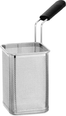 Produktbild von Bartscher Modularer Gastronormkorb 1/6 GN aus CNS 18/10, 140x140x205 mm