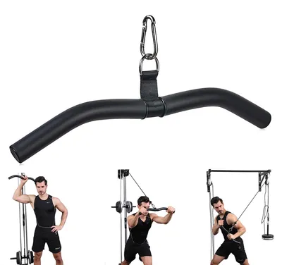 Obrázek produktu pro Činka na posilování tricepsu pro fitness a silový trénink