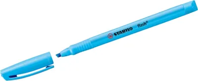 Immagine prodotto di Evidenziatore - STABILO flash - confezione da 10 - blu
