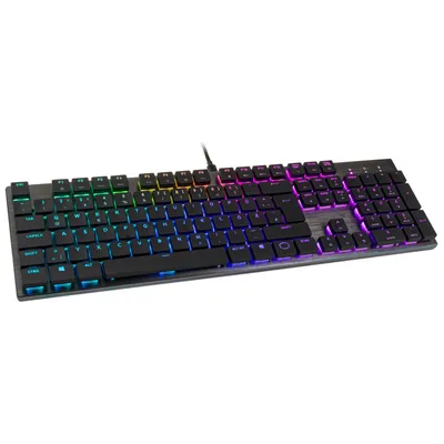 Produktbild von Cooler Master Gaming SK650, Kabelgebunden, USB, Mechanischer Switch, QWERTZ, RGB-LED, Schwarz