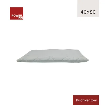Produktbild von POWER INN® Buchweizenkissen 40 x 80 cm | Füllung aus 100% Buchweizenschalen