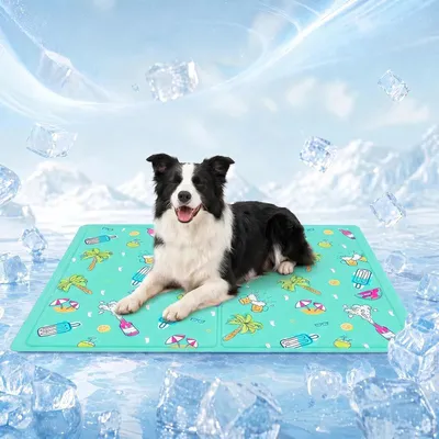 Produktbild von Kühlmatte für Hunde 50 x 60 cm, selbstkühlend, waschbar, für Hunde