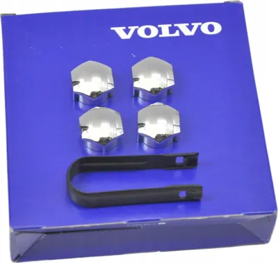 Produktbild von VOLVO Felgenschraubenkappen chrom 4tlg. OE 31439229