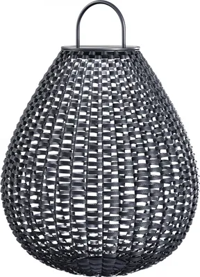 Produktbild von Maytoni  Bodenbeleuchtung für Außenanlagen Plet LED incl. Schwarz aus Rattan   5W für Küche, Schlafzimmer, Wohnzimmer, Esszimmer, Lobby