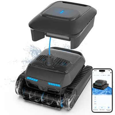 Produktbild von AIRROBO CP400 Poolroboter, Intelligente Navigation, Selbsteinparkfunktion, All-in-One Poolreinigung für Wasseroberfläche/Boden/Wand/Wasserlinie