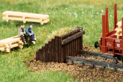 Produktbild von Auhagen 44655 N Prellbock Holz
