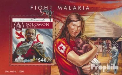Produktbild von Briefmarken Salomoninseln 2015 Mi Block 479 (kompl. Ausg.) postfrisch Malaria