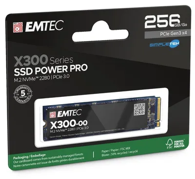 Image de EMTEC Power Pro X300 SSD 256 GB M.2 2280
