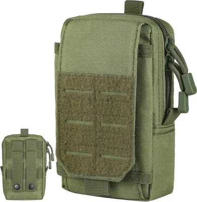 Image de Poche de hanche multifonctionnelle pour hommes - Étui pour téléphone portable de la marque Mole, idéal pour la randonnée, le camping et le vélo