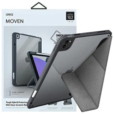 Zdjęcie produktu dla UNIQ etui Moven iPad 10.2(2021/2020/2019) szary/charcoal grey