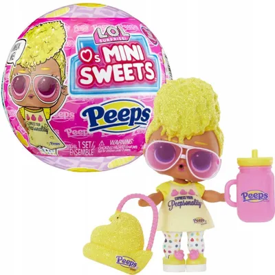 Productafbeelding van L.O.L. Surprise! Loves Mini Sweets - Tough Chick, Mini-pop, Geschikt voor meisjes, 4 jaar en ouder, Geschikt voor jongens/meisjes, 76,2 mm, Meerdere kleuren