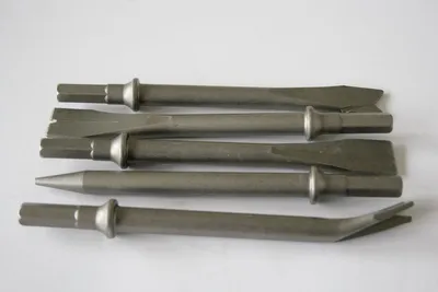 Produktbild von ELMAG Meißel-Set 6-kant, 10,2 mm, 5-tlg., 175 mm lang, für Meißelhämmer