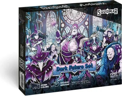 Produktbild von Vallejo Game Color Dark Future Set von Squidmar Miniatures