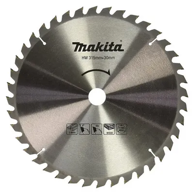 Image de Lame carbure ''Standard'' MAKITA JM27170005 pour bois, pour scie sur table 2712, 315x30x40 Dents