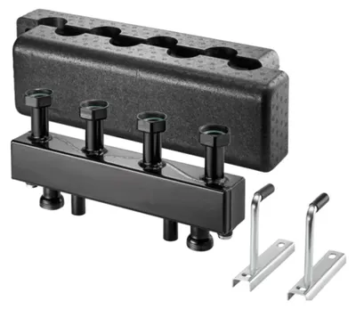 Produktbild von Oventrop OV Verteilerbalken Regumat m Isol DN 25 Stahl f 3 Heizkreise