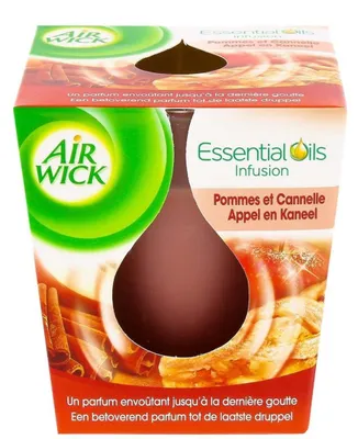 Produktbild von Airwick Duftkerze – 105 g – Apfel & Zimt