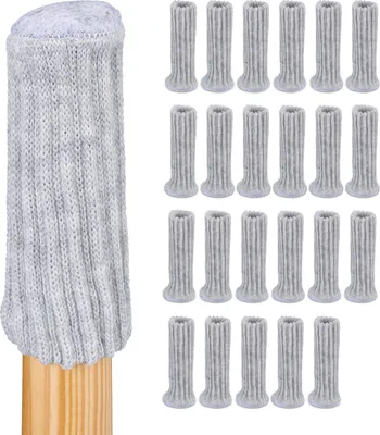 Produktbild von relaxdays Stuhlbeinsocken im 24er Set