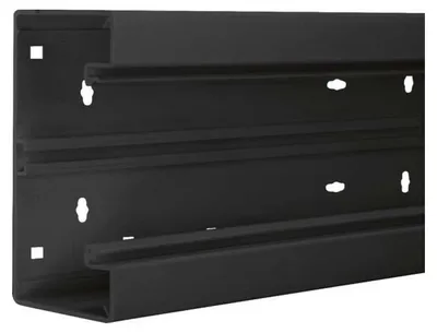Produktbild von Tehalit Brüstungskanal-Unterteil 65x130mm PVC gsw BR6513019011 2 Stk