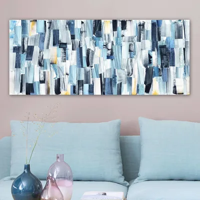 Produktbild von Wallity, YTY31039694377_50120- ERN1511, Bunt, Leinwandbilder, 50 x 120, 100% Leinwand