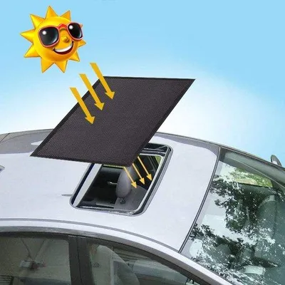 Image de Système de store à ouverture automatique (160 x 100 cm) – Aération, protection contre les UV et moustiquaire