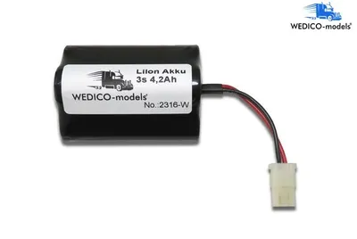 Image de Batterie Wedico 11,1 V 4,2 Ah Li-ion avec AMP et circuit de protection