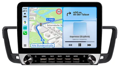 Obrázok produktu pre Android rádio vhodné pre Peugeot 508 2011-2018 CarPlay Android Auto Navi Bluetooth DAB+ zadná kamera 10 palcov 128 GB