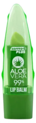 Produktbild von Softto+Plus Aloe Vera Lippenbalsam – Intensive Pflege & Schutz | 4,85 g
